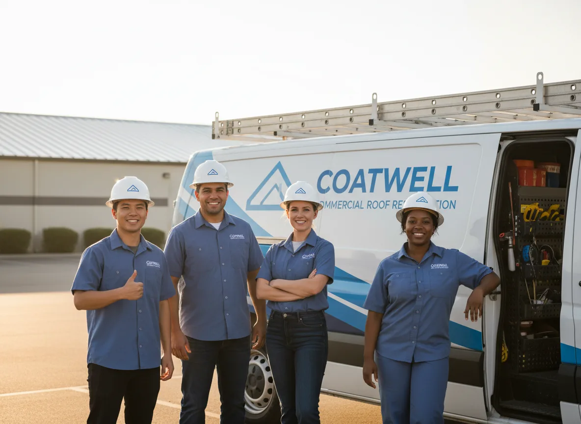 Commercial roof coating company in Munson, PA